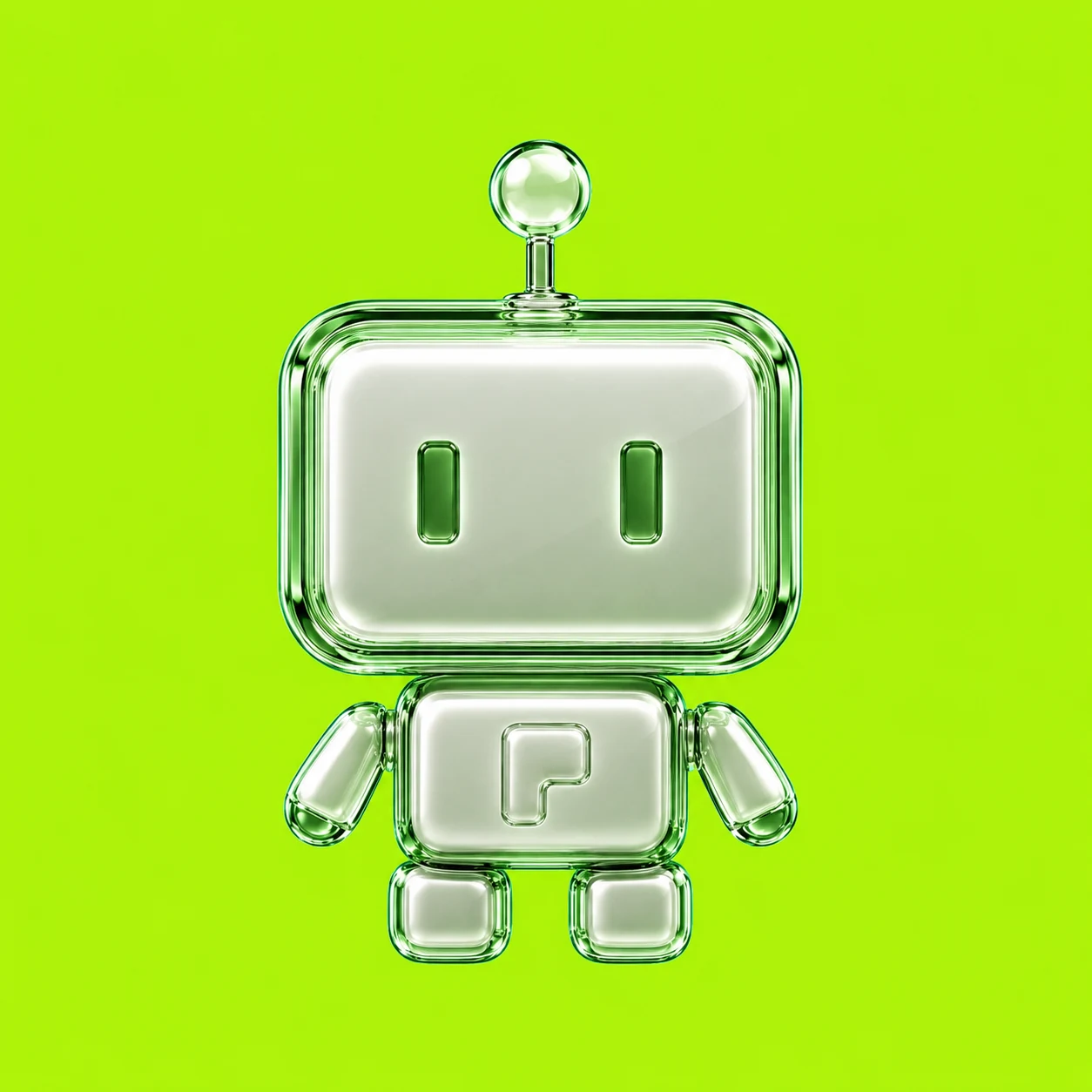 Front-facing PONSPUTER robot